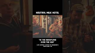 Neutral Milk Hotel quotIn The Aeroplane Over the Seaquot 1998 live on box and mandolin [upl. by Adnauq]