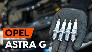 Hoe een bougies vervangen op een OPEL ASTRA G CC F48 F08 HANDLEIDING AUTODOC [upl. by Hawker]