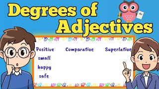 Degrees of Adjectives with Activities [upl. by Lune]