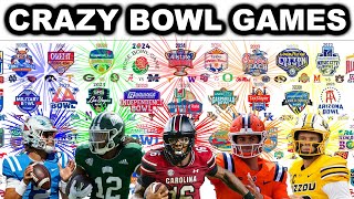 Previewing Every 2024 College Football Bowl Game [upl. by Boswall]