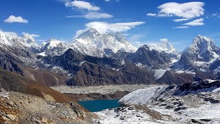 Nepal Himalaya  Three Passes Trek full version [upl. by Sibelle]