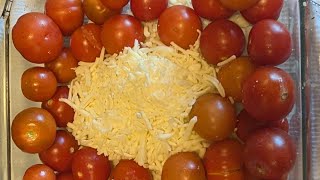 Cherry tomatoes with spaghetti noodles asmr [upl. by Ruffo]