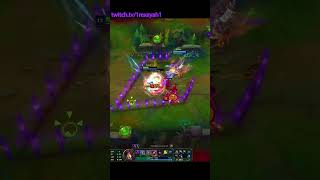 Xayah amp Rakan outplay leagueoflegends xayah xayahonetrick gameplay highlights shorts [upl. by Latyrc]