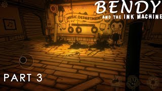 KEY TO SAMMYS SANCTUARY  BENDY AND THE INK MACHINE Walkthrough Gameplay Part 3 [upl. by Wendel915]