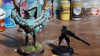 Warhammer 40k Vindicare Assassin Operative Umbralsix  Brady Paints [upl. by Walford]