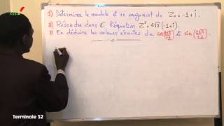 Exercices  Terminale  Mathématiques  Nombres Complexes et Racine Nième 01 [upl. by Isbel]