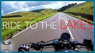 Harley 48 Sportster 300 mile Ride to the Lake District [upl. by Marciano]