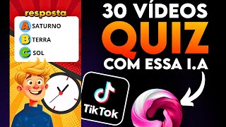 como fazer video de quiz para tiktok [upl. by Aimehs417]