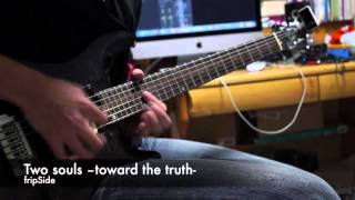 fripSideTwo souls toward the truth guitar solo [upl. by Elsa]