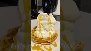 Waffles recipe 🧇🎀🌸waffle recipe cooking foodshorts wafflerecipe [upl. by Alyson]