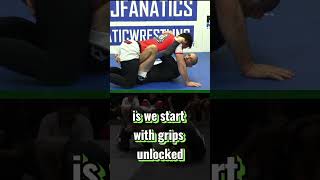 Double Underhooks from Open Guard bjj jiujitsu [upl. by Corell]