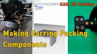 Making Earring Packing Components [upl. by Chrysa]