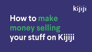 How to make money selling your stuff on Kijiji  Tips to make and save money from home [upl. by Osnola420]