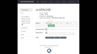 EasyPHP Devserver 1 [upl. by Ahseret]