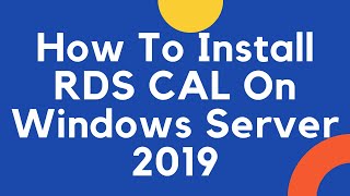 42 Install and Configure Remote Desktop Services RDS on Windows Server 2019 [upl. by Catton]