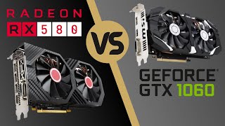 RX 580 VS GTX 1060 [upl. by Nihcas52]