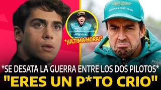 💥 quotERES UN PUT CRIOquot ¡Increíble ATAQUE de ALONSO a FRANCO COLAPINTO que NADIE VIÓ VENIR [upl. by Airual]