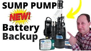 Battery Backup Sump Pump Installation Test [upl. by Falzetta]