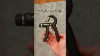 Get Strong Forearms with Hand Gripper Workouts🔥 forearmtraining fitnessjourney [upl. by Kelci]