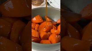 Brown Sugar Carrots 🥕🤎✨ recipe sidedish veggierecipes [upl. by Khajeh]