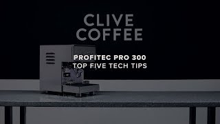 Profitec Pro 300 PID  Tech Tips [upl. by Buddy]