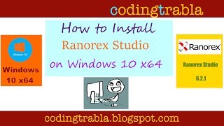 Install Ranorex Studio 621 on Windows 10 x64  automation testing software byND [upl. by Aonehc]