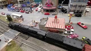 Model Train at Sherwood Park Alberta Train Show 9 10 2022 [upl. by Einhpets925]