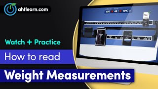 LearningTools Reading Weight Measurements on a Physician Mechanical Beam Scale [upl. by Sillyhp460]