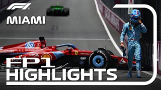 FP1 Highlights  2024 Miami Grand Prix [upl. by Ahsilrak]