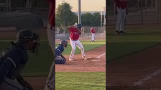 Braylin Morel drives a ball to the warning track with an easy stroke rangers mlbprospects [upl. by Juni]