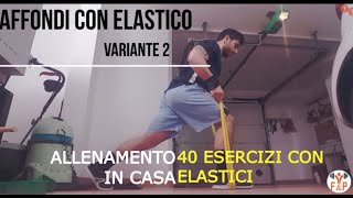 40 ESERCIZI CON GLI ELASTICI LOOP BANDS IN 5 MINUTI [upl. by Dorison353]