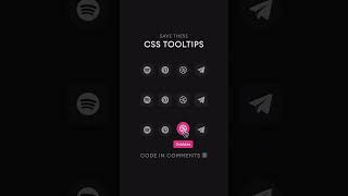 Creative CSS Tooltips  Design Techniques csstricks [upl. by Fauch424]