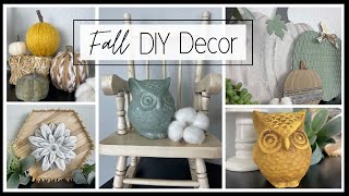 Fall DIY Decor 2021  Dollar Tree DIY Decor  Neutral Fall Decor [upl. by Enenaej15]