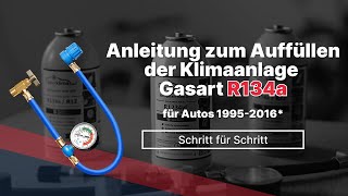 Wie man die Klimaanlage in einem Auto mit R134a selbst repariert [upl. by Etnomed535]