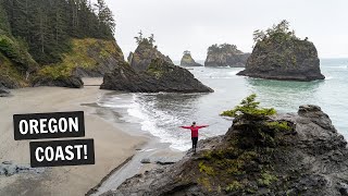 Road trip on the gorgeous Southern OREGON Coast from Brookings to Bandon [upl. by Ahsinnor]