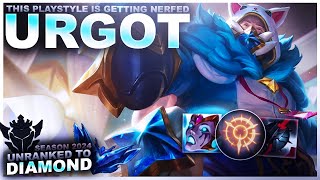 THIS PLAYSTYLE IS GETTING NERFED URGOT  League of Legends [upl. by Tatianna]