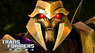 Transformers Prime  Megatron on the Scene  Animation  Mini Movie  Transformers Official [upl. by Bower]