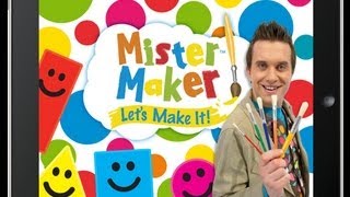 Mister Maker Lets Make It App Review [upl. by Yllac]