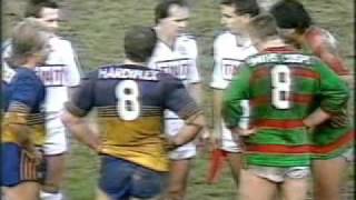 Footy Fight  Lyons V Vernon 1989 [upl. by Airda]