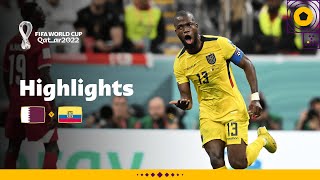 Ecuador get the World Cup rolling  Ecuador v Qatar highlights  FIFA World Cup Qatar 2022 [upl. by Smallman]