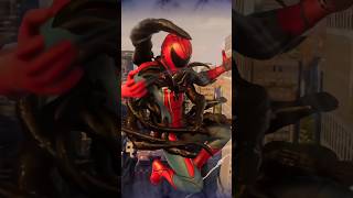 Marvels SpiderMan 2 Fluro Black Suit Transformation Gameplay PS5 [upl. by Aderb]