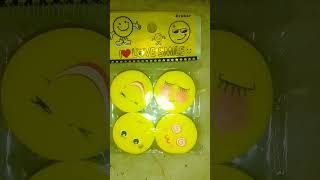 Smiley eraser new stationery price rs 10 💓💕 [upl. by Healy]