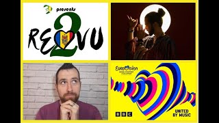 REVU2​​ Eurovision Ireland reacts to Moldova 2023  Pasha Parfeni  Soarele și Lunaquot [upl. by Nnayelsel437]