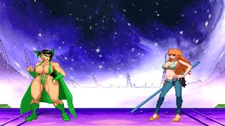 NAMI vs MOONDRAGON  High Level Gameplay  Anime Mugen [upl. by Iel]