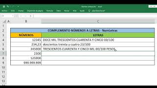 ✅Excel desde cero😎Lección 07 Cómo convertir números de celdas en letras  FÁCIL Y COMPLETO 👌 [upl. by Eniad]