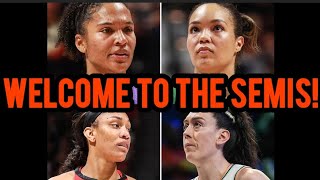 WNBA 2025 SemiFinals Preview and Prediction [upl. by Beitch]