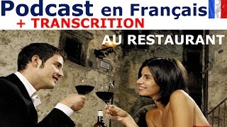 Situation Pratique en Français  Commander Au Restaurant [upl. by Anaejer]