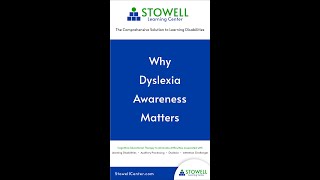 Why Dyslexia Awareness Matters [upl. by Agnew753]