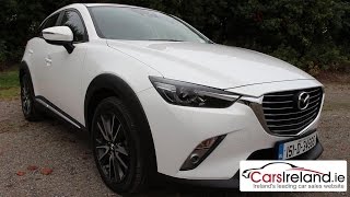 2015 Mazda CX3 review  CarsIrelandie [upl. by Sanez583]