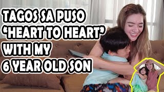 NAGUILTY NAMAN AKO 💔  HEART TO HEART TALK WITH MY SIX YEAR OLD SON  COLLEEN MATEO [upl. by Htide]